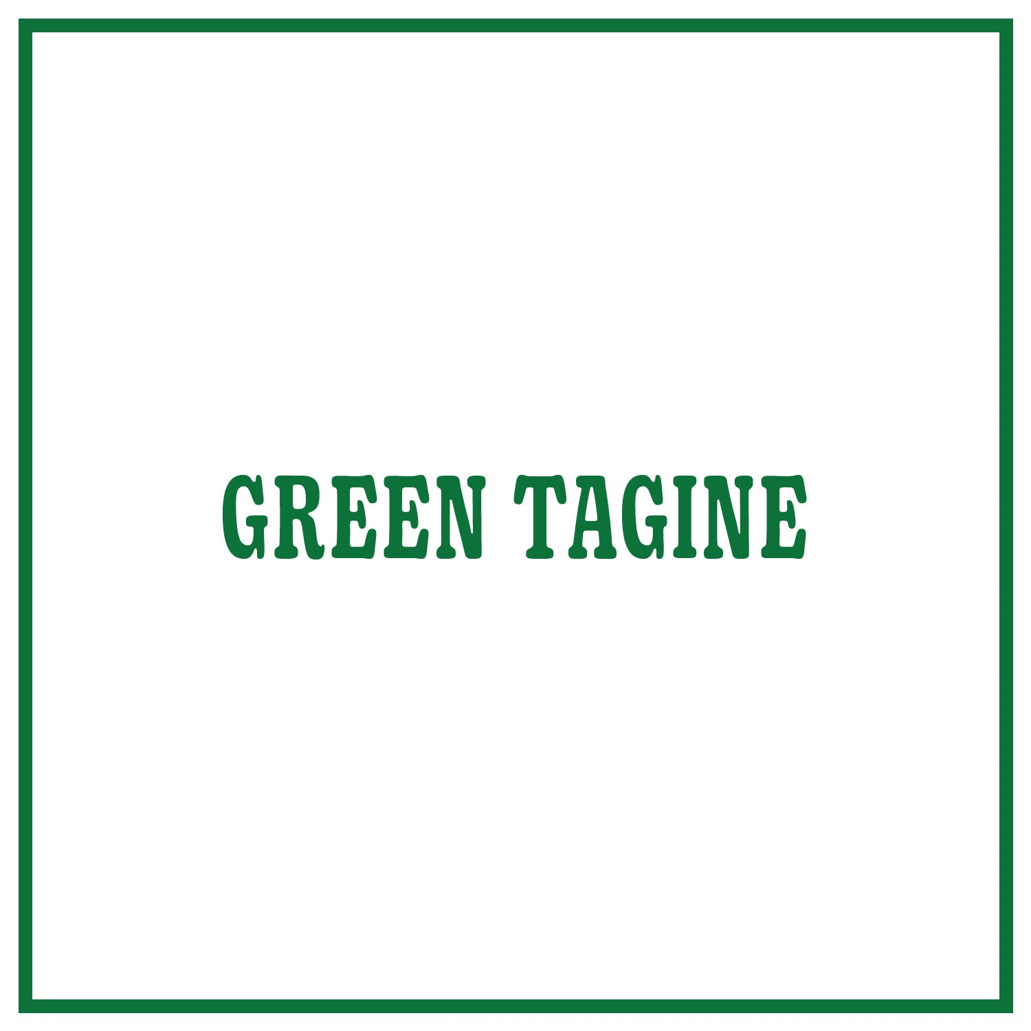 Green Tagine