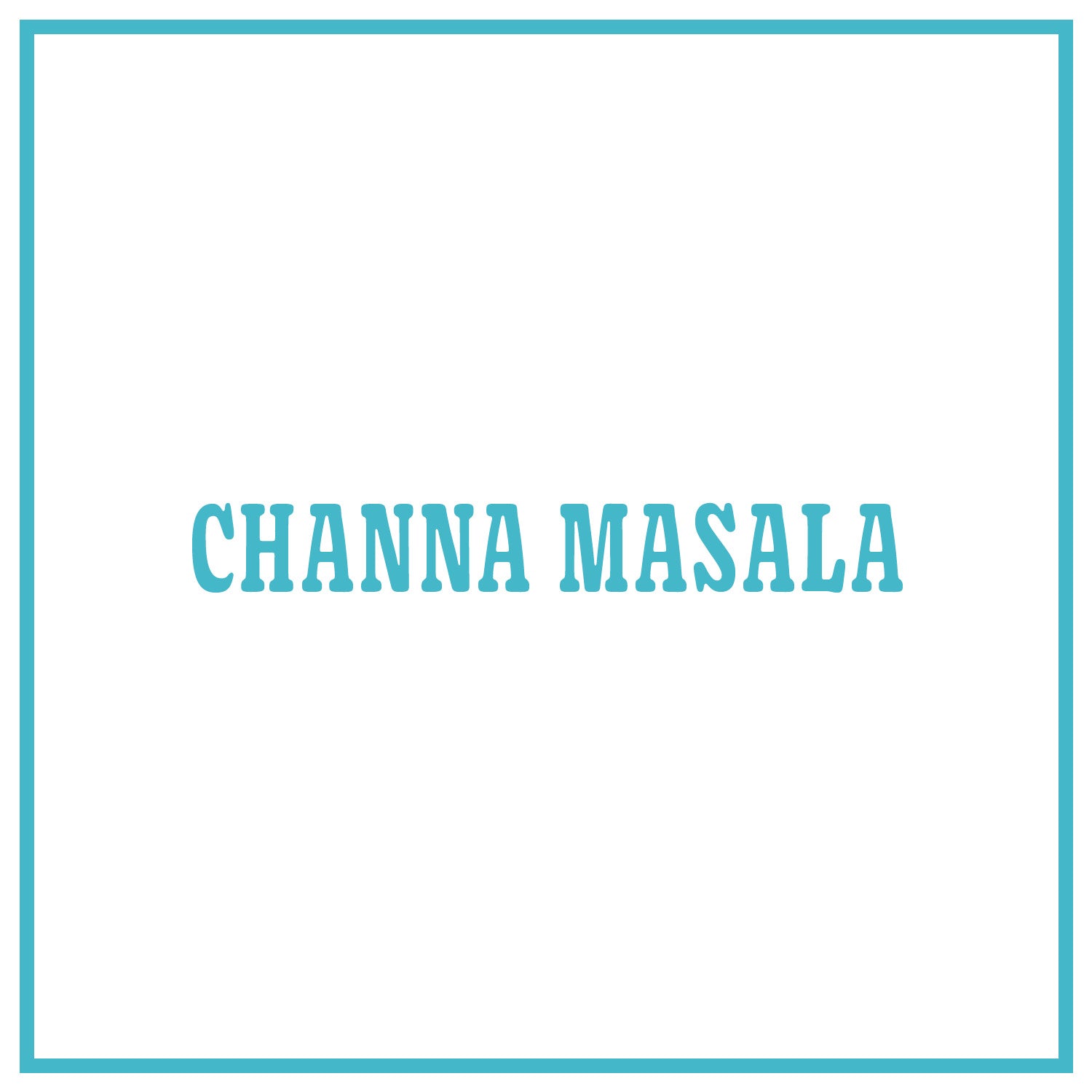 Channa Masala