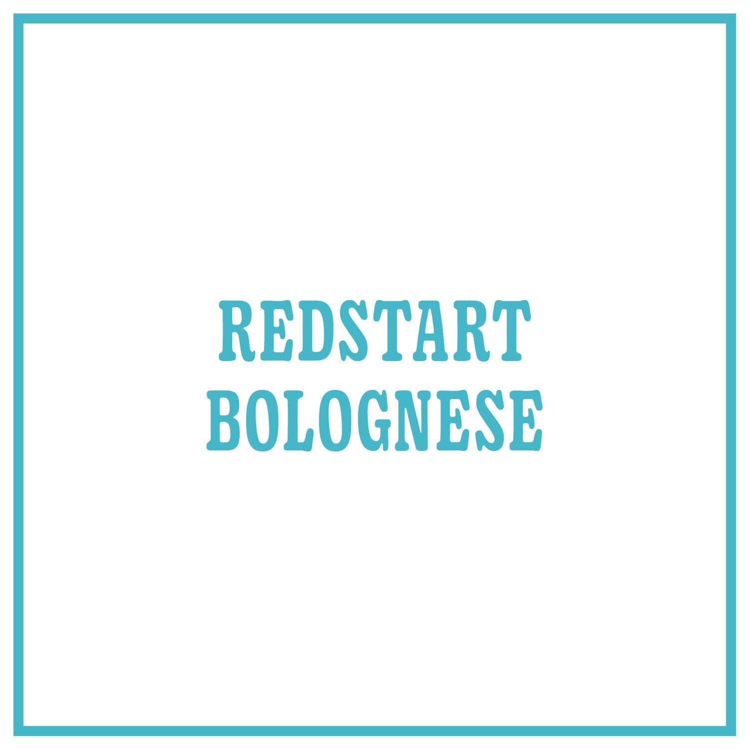 Redstart Bolognese
