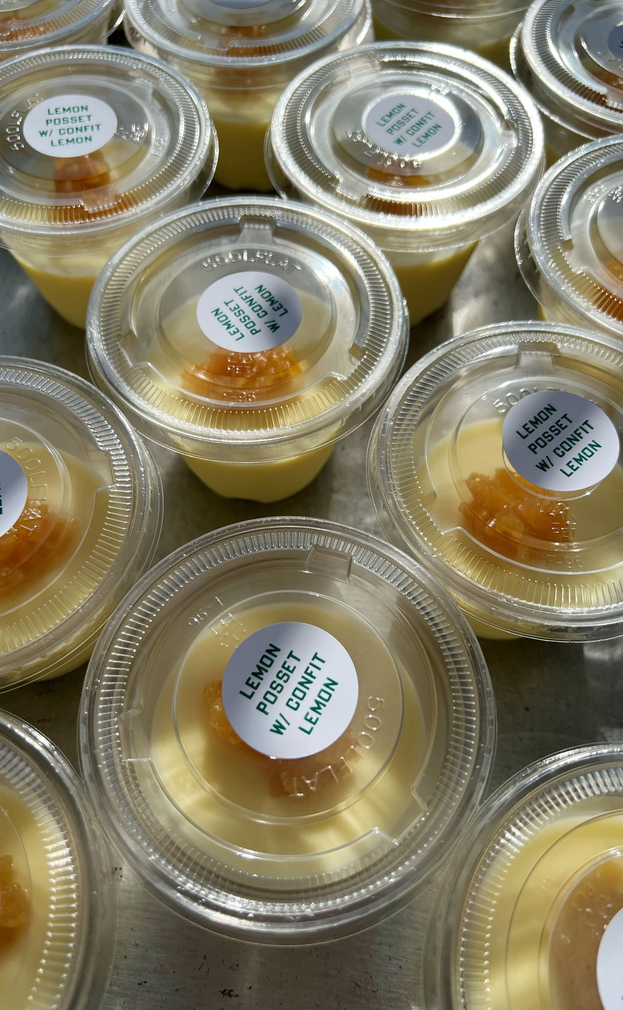 Lemon Posset with Confit Lemon