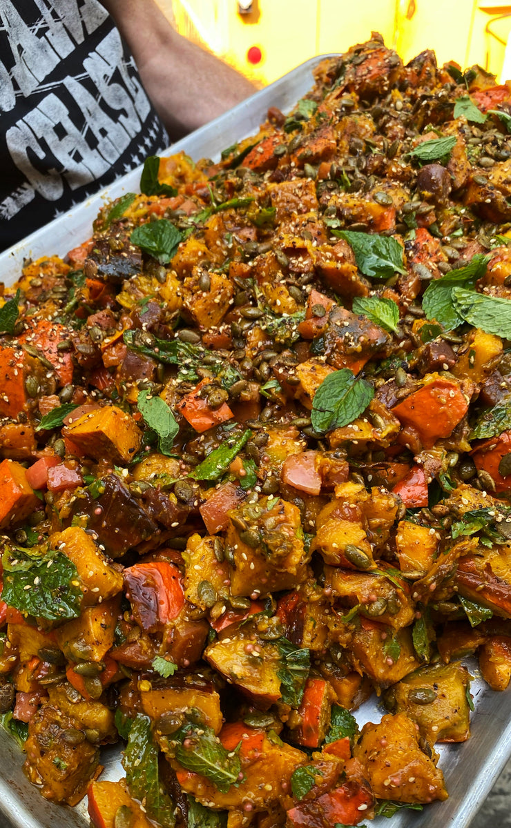 Roasted Winter Squash with Plum Mostarda Redstart Foods