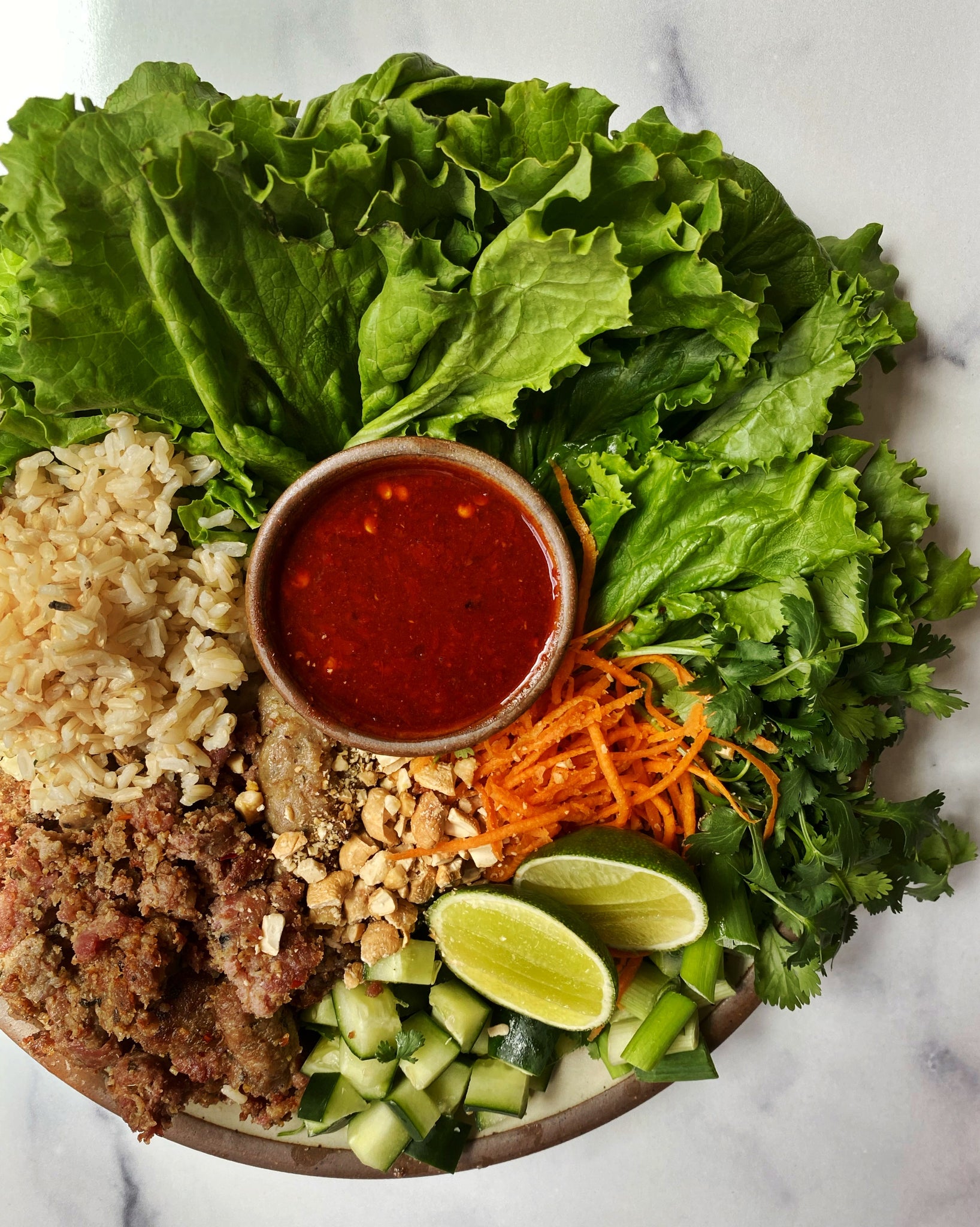 Mushroom & Spring Onion Lettuce Wrap Kit – Redstart Foods