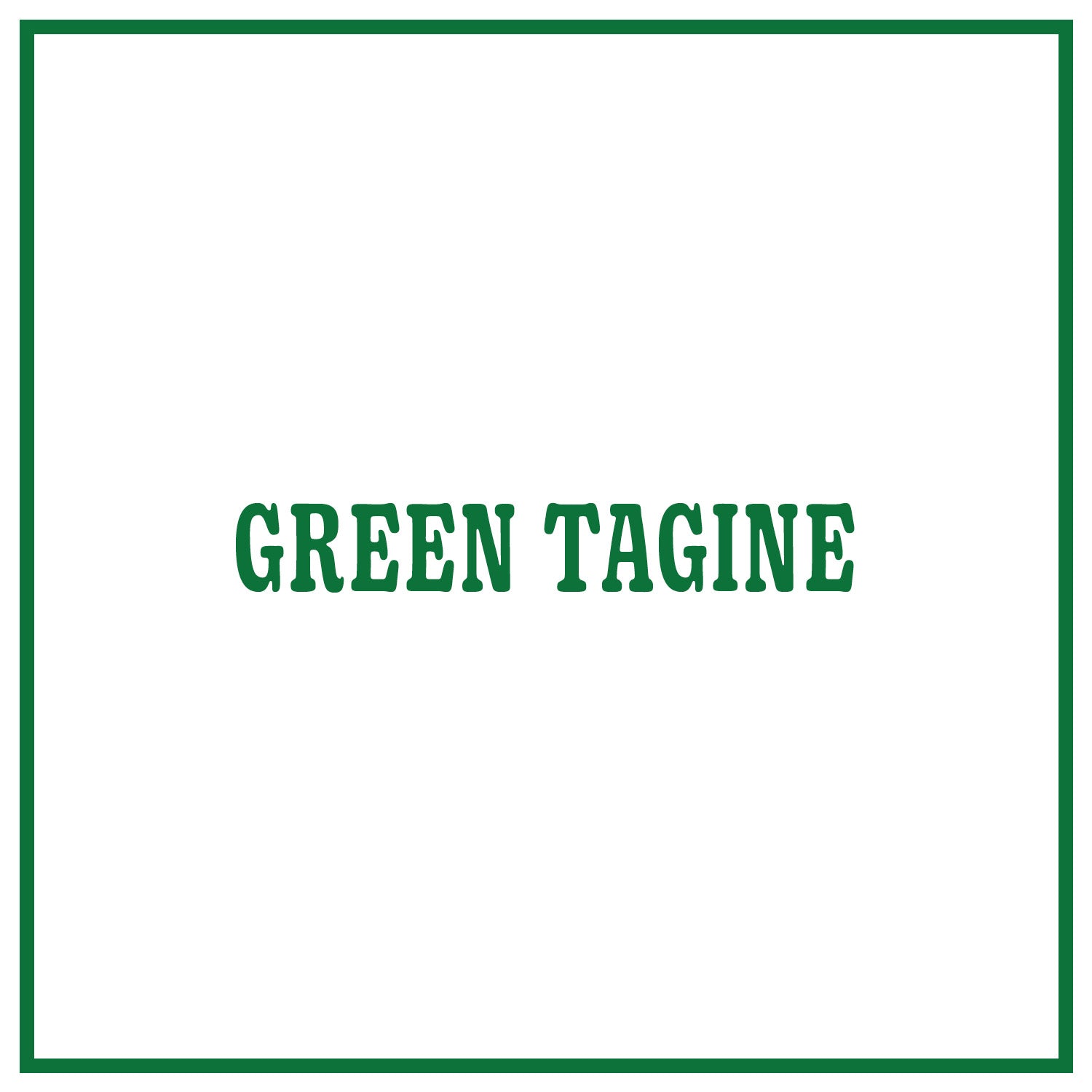 Green Tagine